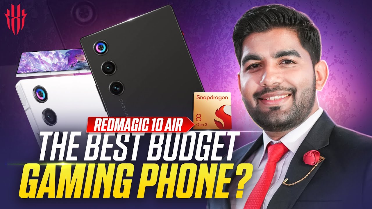 REDMAGIC 10 Air Best budget gaming Phone for PUBG MOBILE 