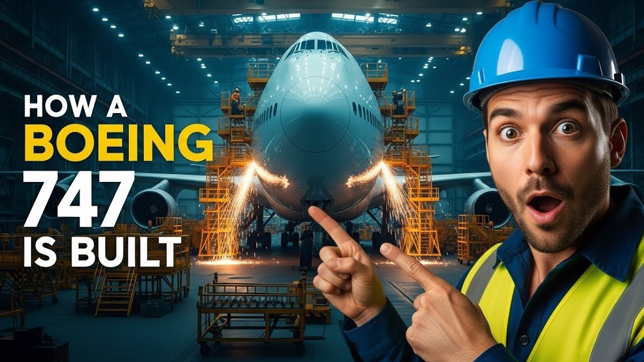 Inside Boeing 747 Assembly: From Raw Metal to First Flight