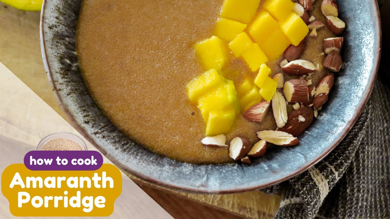 How to cook AMARANTH PORRIDGE | Simple breakfast
