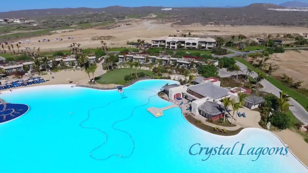 Crystal Lagoons and Jet Surfers at Diamante, Cabo San Lucas, Mexico