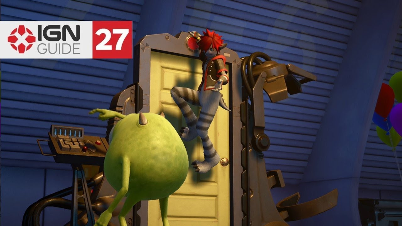 Kingdom Hearts 3 Walkthrough (Part 27) - Monstropolis Door Vault