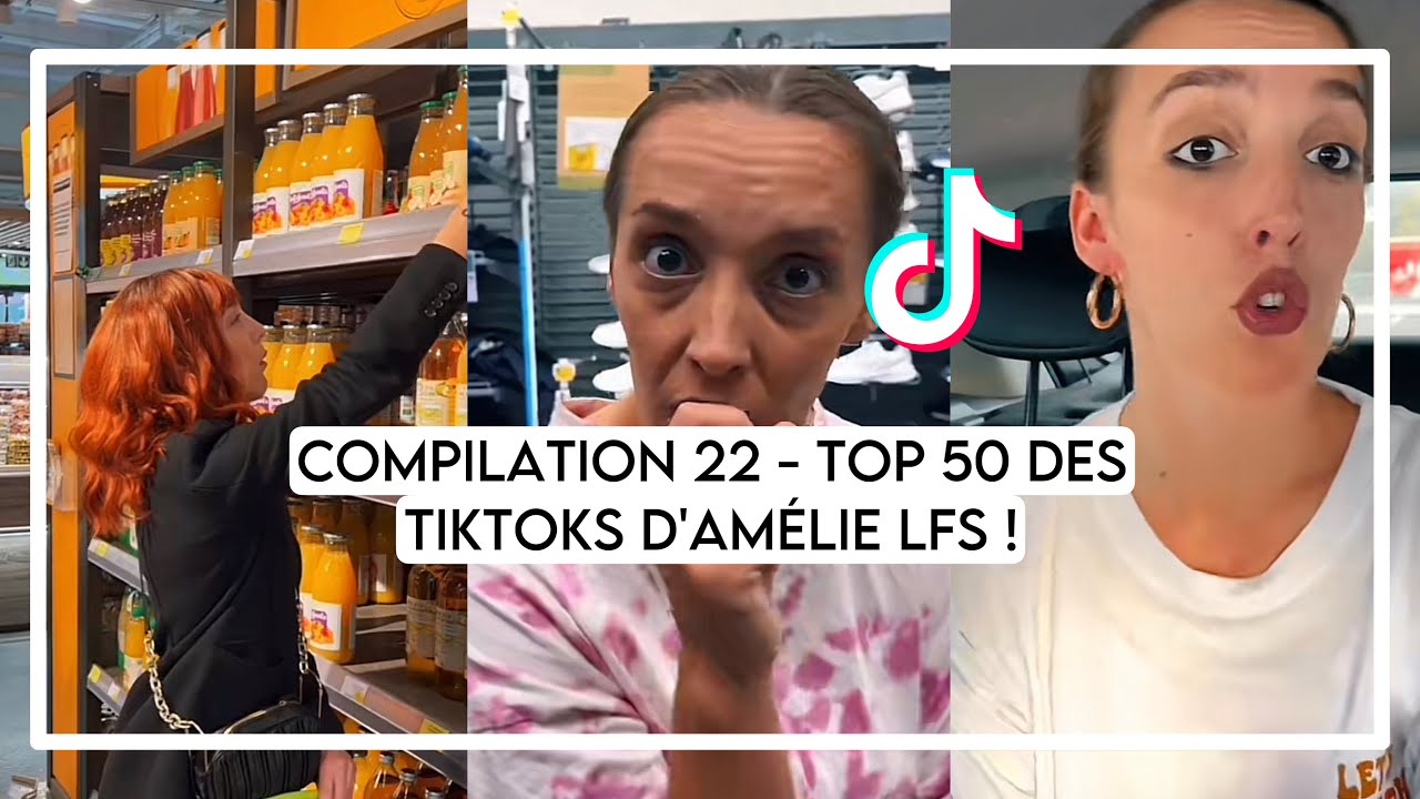TOP 50 DES TIKTOKS VIRALES D'AMELIE LFS ! #tiktok #sketch