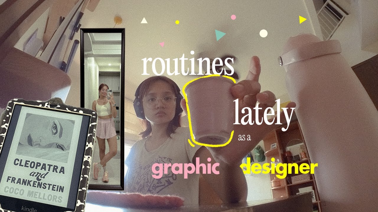 Back to My 9-5 Job 💌 getting back to routines, work as a graphic designer, new hobbies!