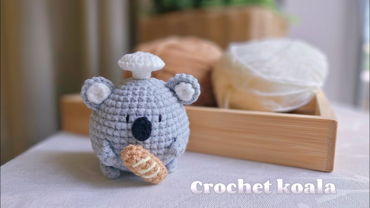Crochet koala #crochet #amigurumi #handmade