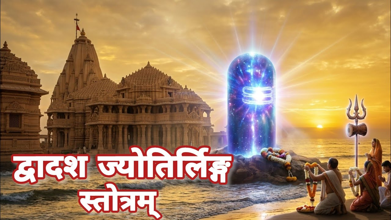 द्वादश ज्योतिर्लिङ्ग स्तोत्रम् | 12 Jyotirlinga Stotram Full Path with Meaning