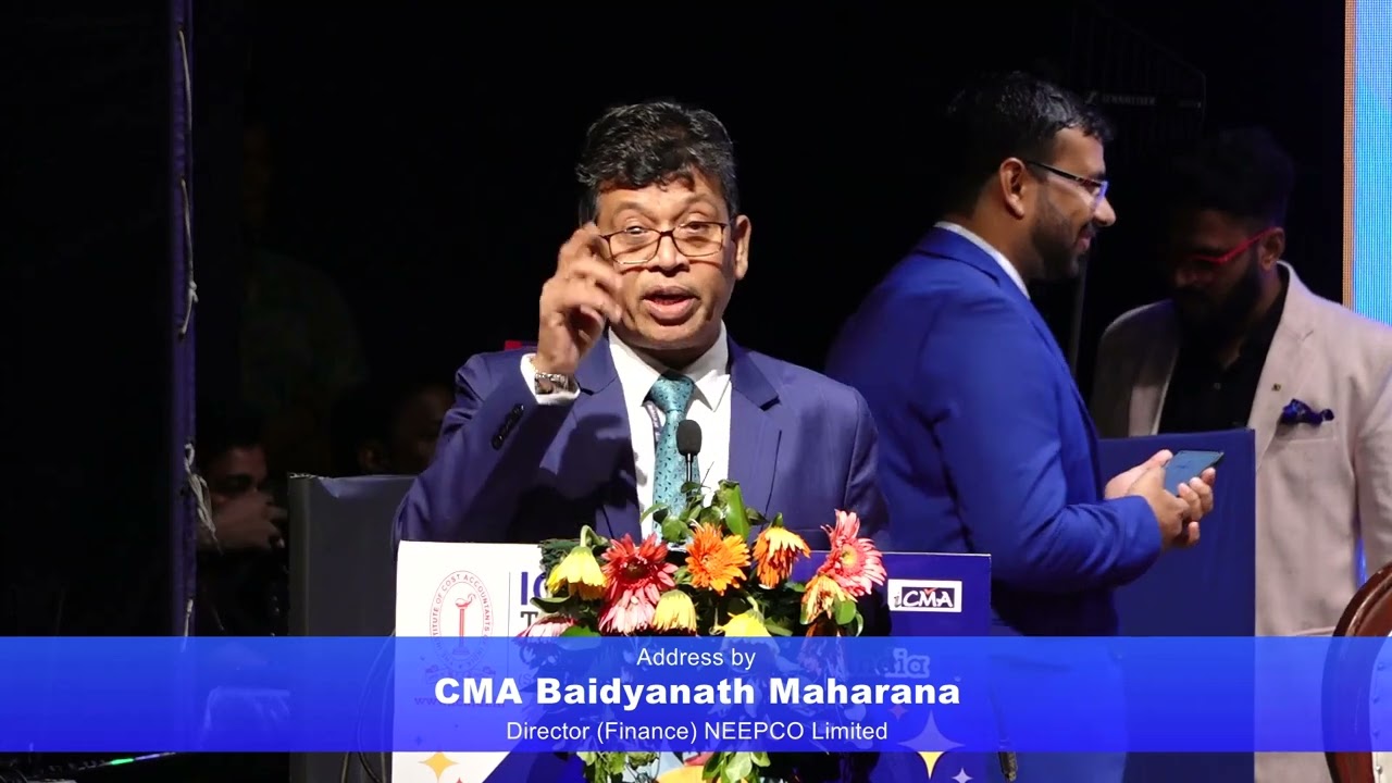 CMA Baidyanath Maharana, Director (Finance), NEEPCO Limited, NCMAC 2025 on 24/05/2025