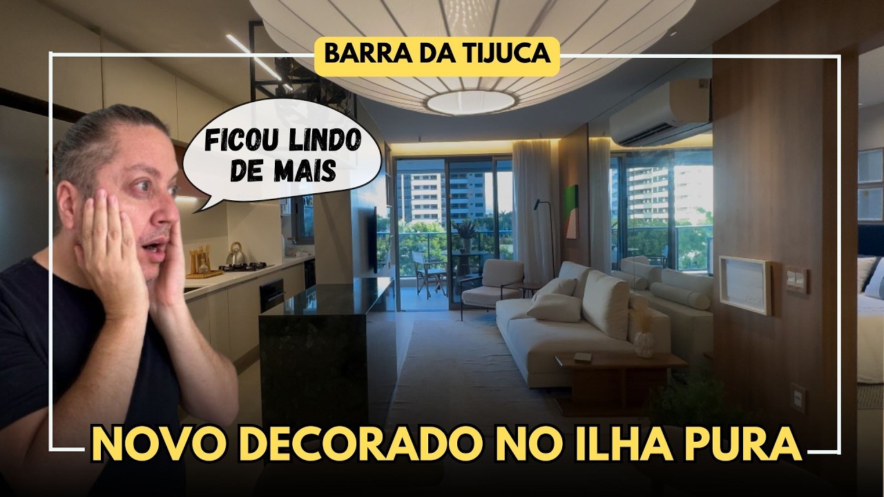 Hoje visitei o (LINDO) apartamento DOUBLE SUÍTE do ASTRA no ILHA PURA