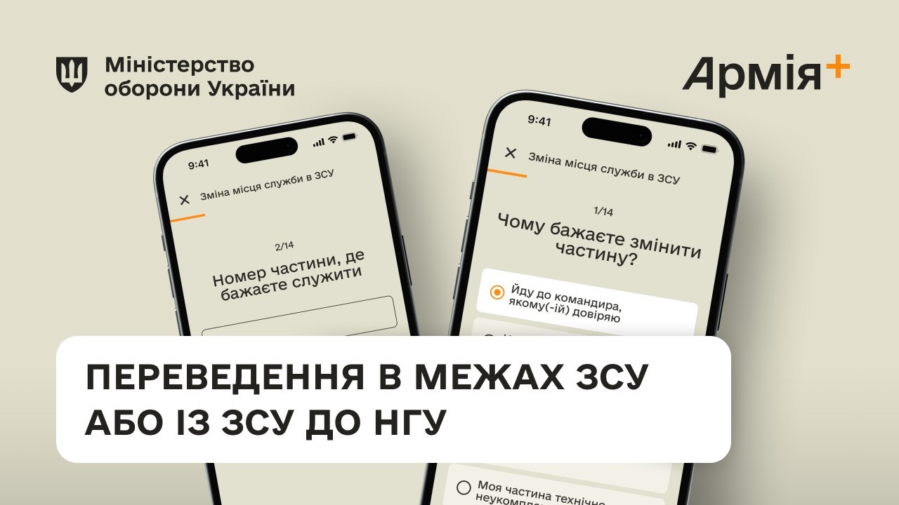 Як змінити місце служби? Покрокова інструкція для переведення всередині ЗСУ або із ЗСУ до НГУ