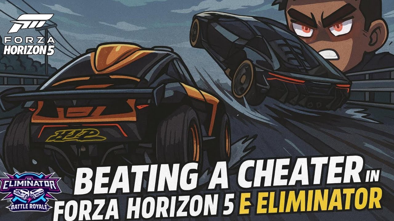 Destroying a Cheater in Forza Horizon 5 Eliminator
