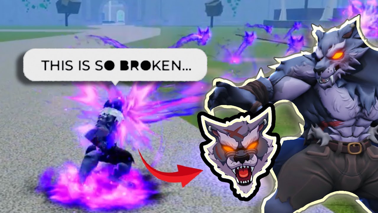 The WEREWOLF FRUIT IS SO BROKEN..💀| #bloxfruits #roblox