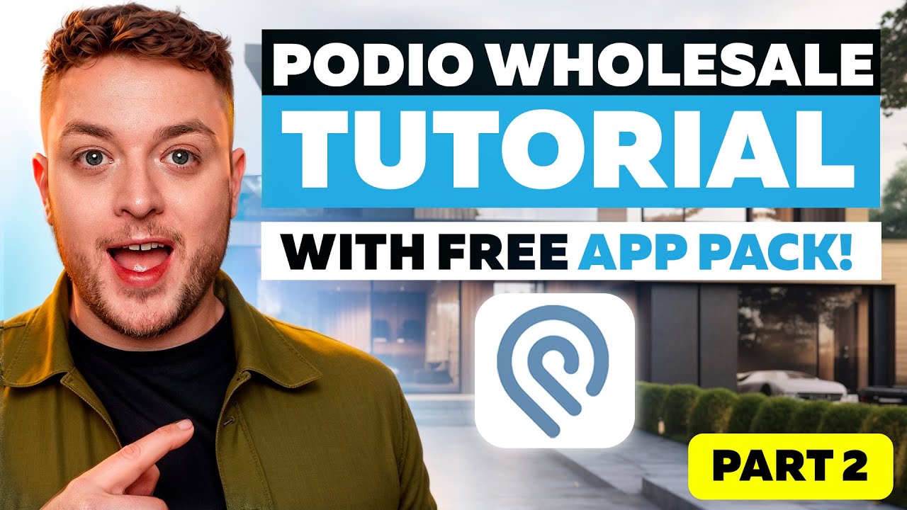 FREE Podio Setup Tutorial for Real Estate Wholesalers 2025 - Part 2