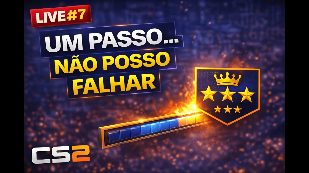 LIVE #7 – Estou a um passo do PREMIER… mas não posso falhar 👑🔥