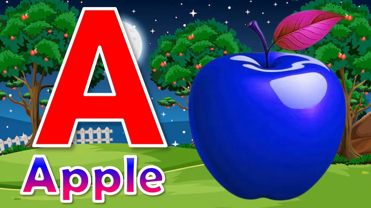 Phonics Song 2 with TWO Words in 3D - A For Airplane - ABC Alphabet Songs with Sounds for Children