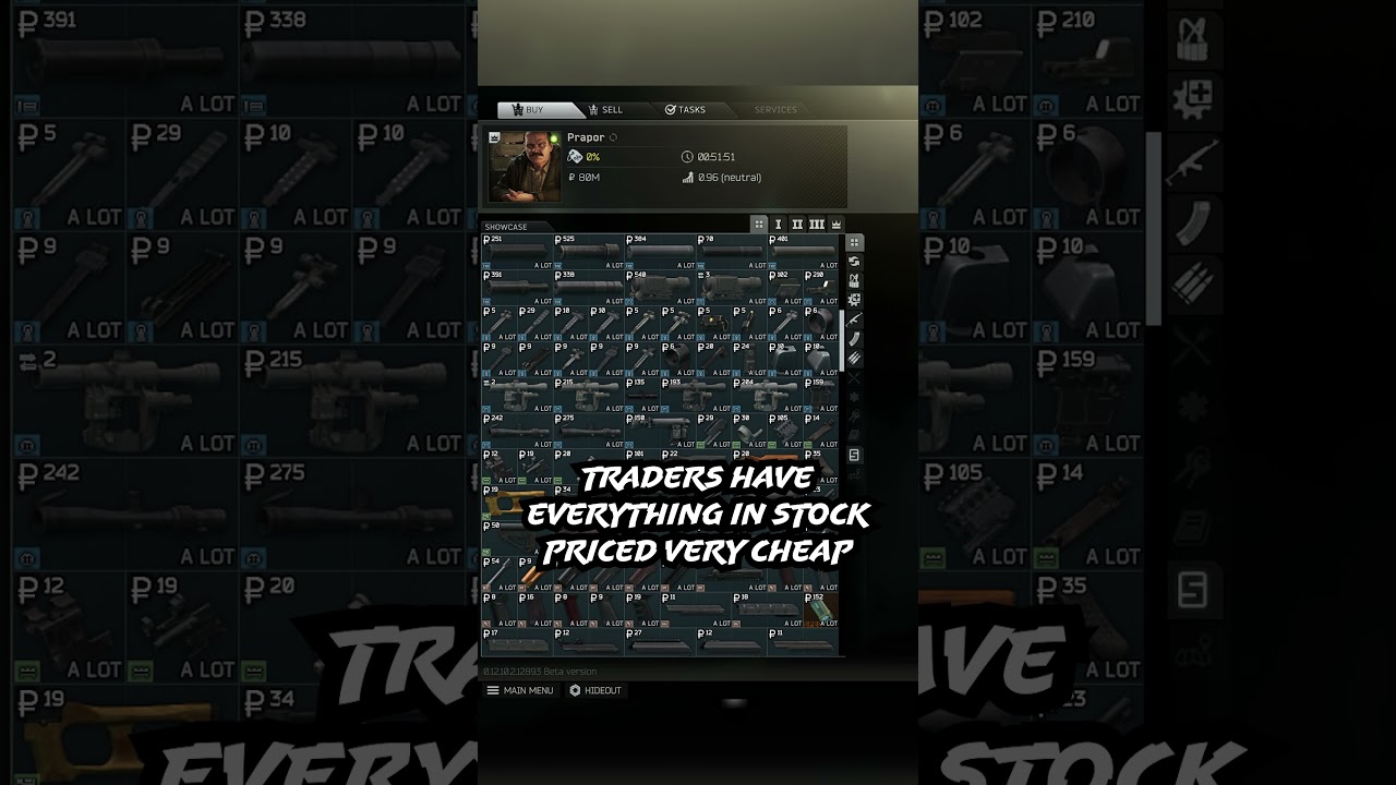 Tarkov Prewipe Trader Update #eft #shorts