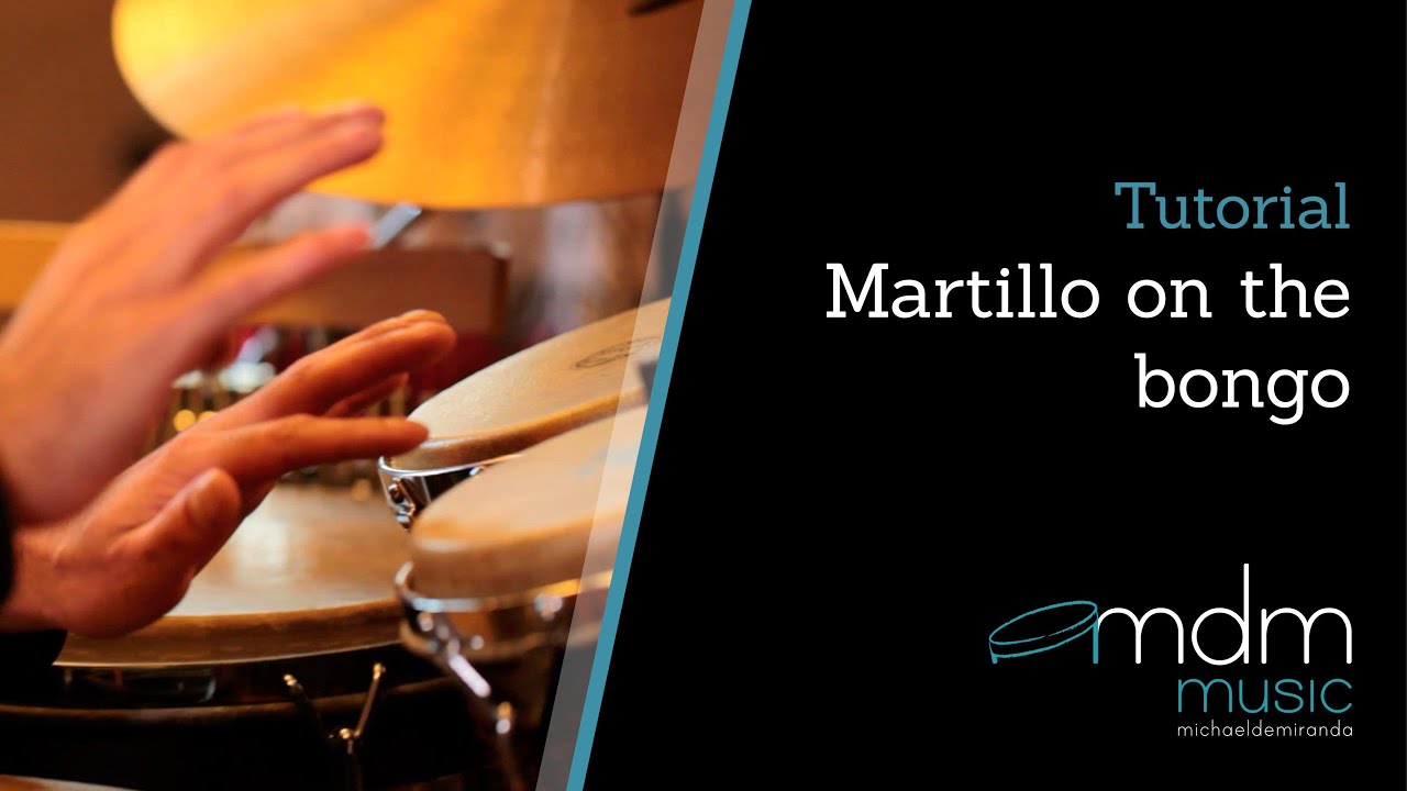 Martillo on the bongo with Wigbert Martina