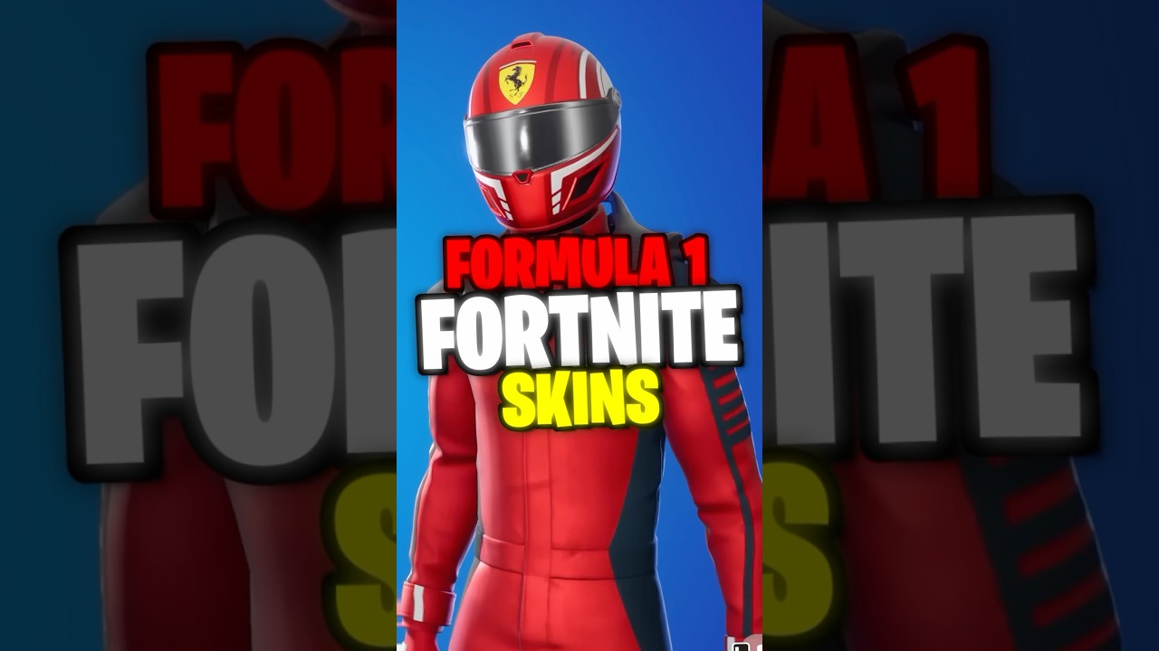 Formula 1 Fortnite Skins Are CONFIRMED!