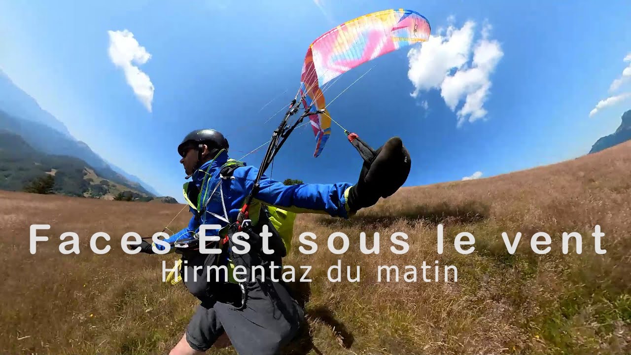 Faces Est sous le vent - Hirmentaz du matin