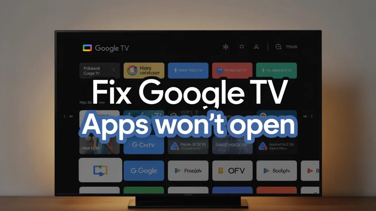 Как исправить неработающие приложения на Google TV (пошаговая инструкция)