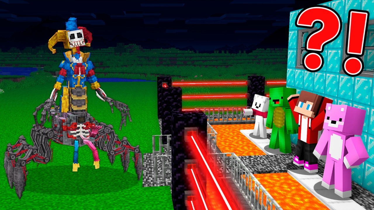 プロトタイプ対セキュリティハウス！ジェイジェイとマイキー