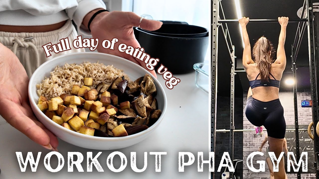 [Day in the life] workout PHA completo in palestra, meal prep, pasti veg e lavoro da content creator
