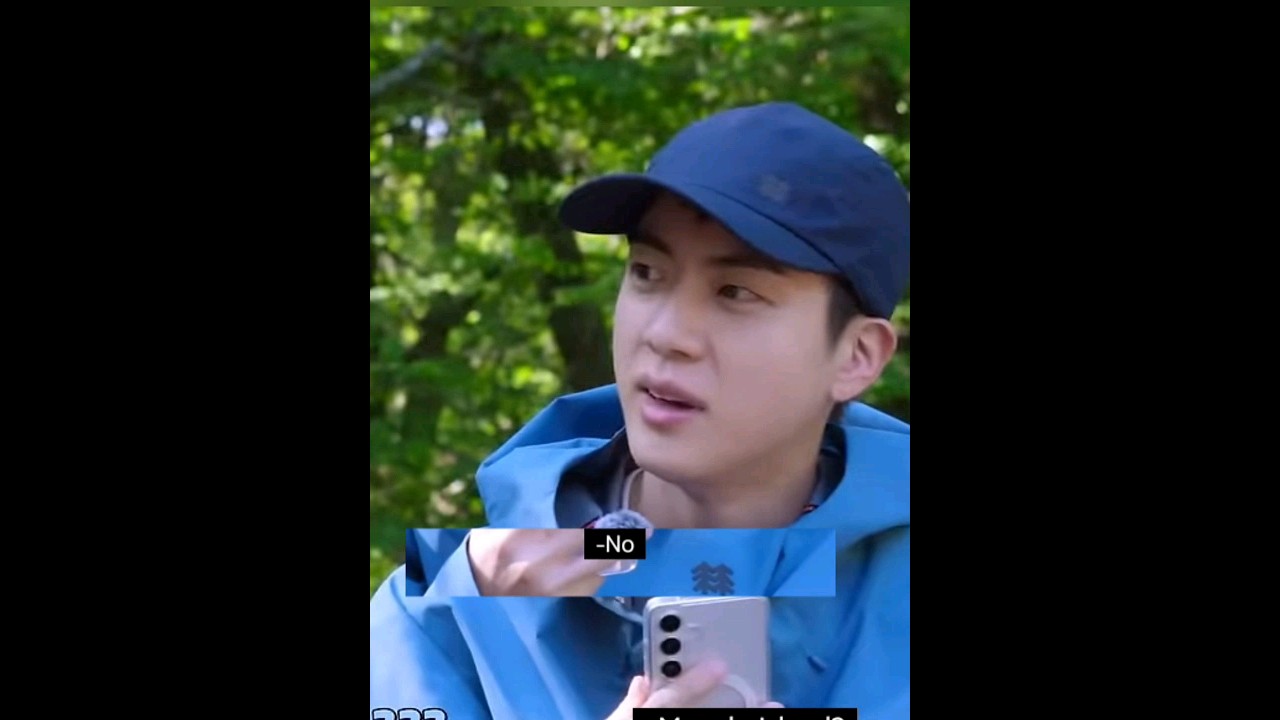 when Jin called Paik to help him win the quiz for IA🤯🥵 #runjin #jin #btsviralshorts #btsarmyforever