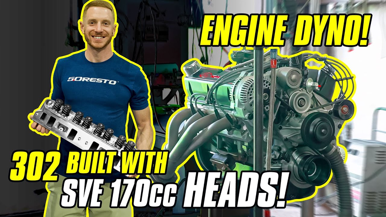 How much power? 302ci Small Block Ford Engine Build & Dyno w/ SVE 170cc Cylinder Heads