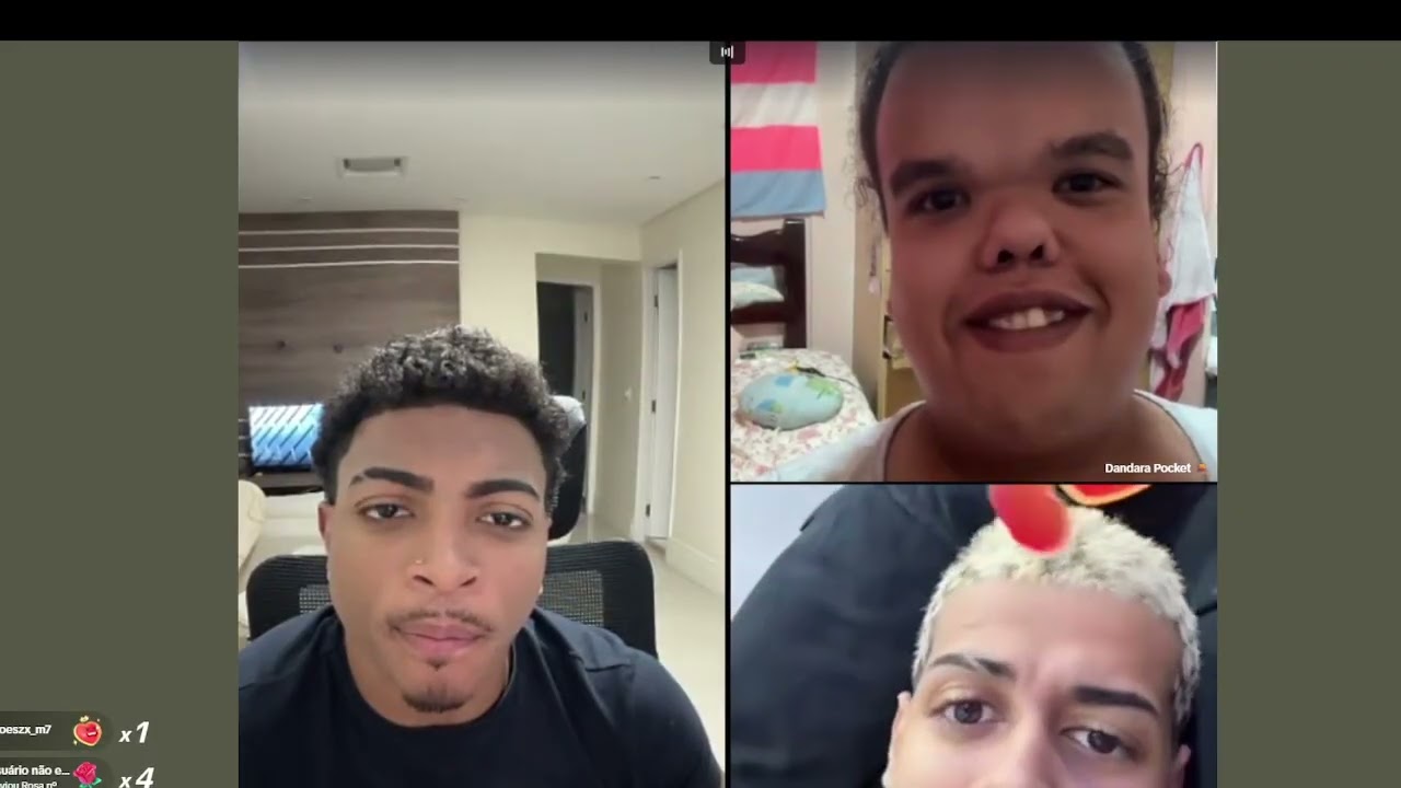 LIVE COMPLETA DO ZAGO COM DAFURIA E DANDARA E BG