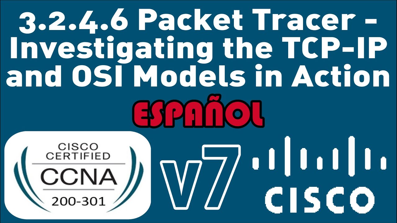 3.2.4.6 Packet Tracer - Investigación De Los Modelos TCP-IP y OSI En Acción