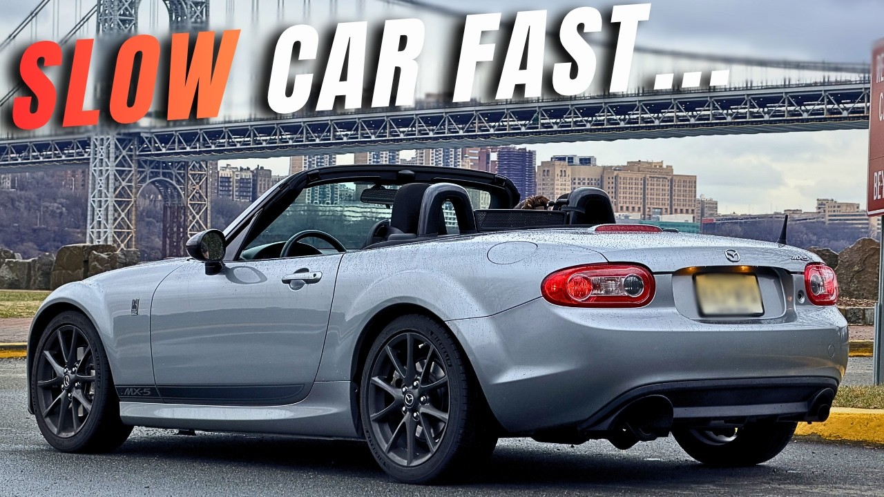 [Mazda MX5 Miata POV] Morning Drive on the Lake