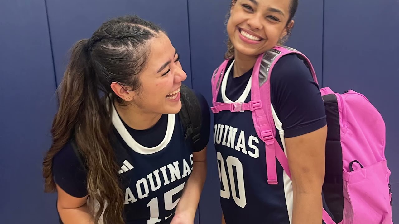 Aquinas Broadcast: Featuring Varsity Girls Basketball and our lovely School Counselors!
