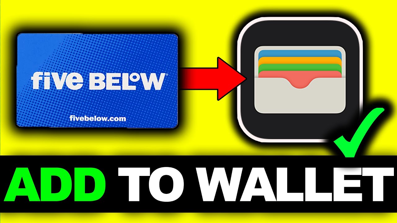 Как добавить подарочную карту Five Below в Apple Wallet в 2026 году &mdash; полное руководство!