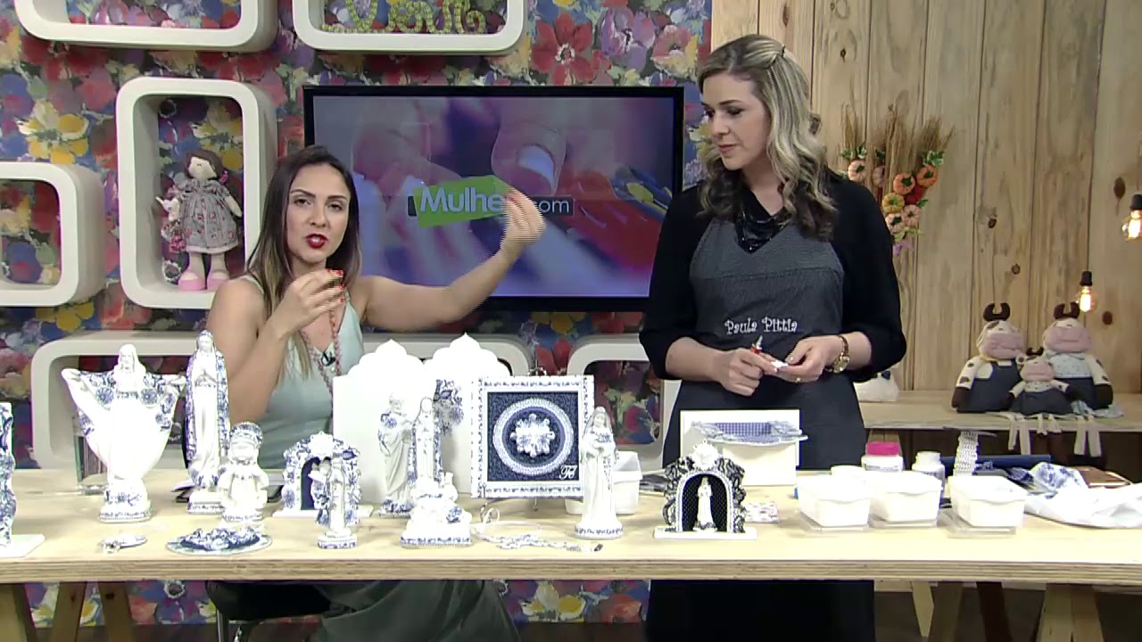 Oratório em Decoupáge - Paula Pittia - 05/10/2018