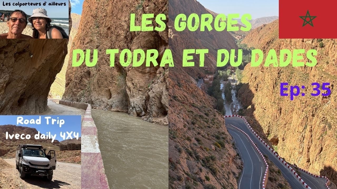 #maroc #roadtrip #voyage: Les incontournables gorges de Todra et de Dades #ivecodaily4x4 #camper4x4