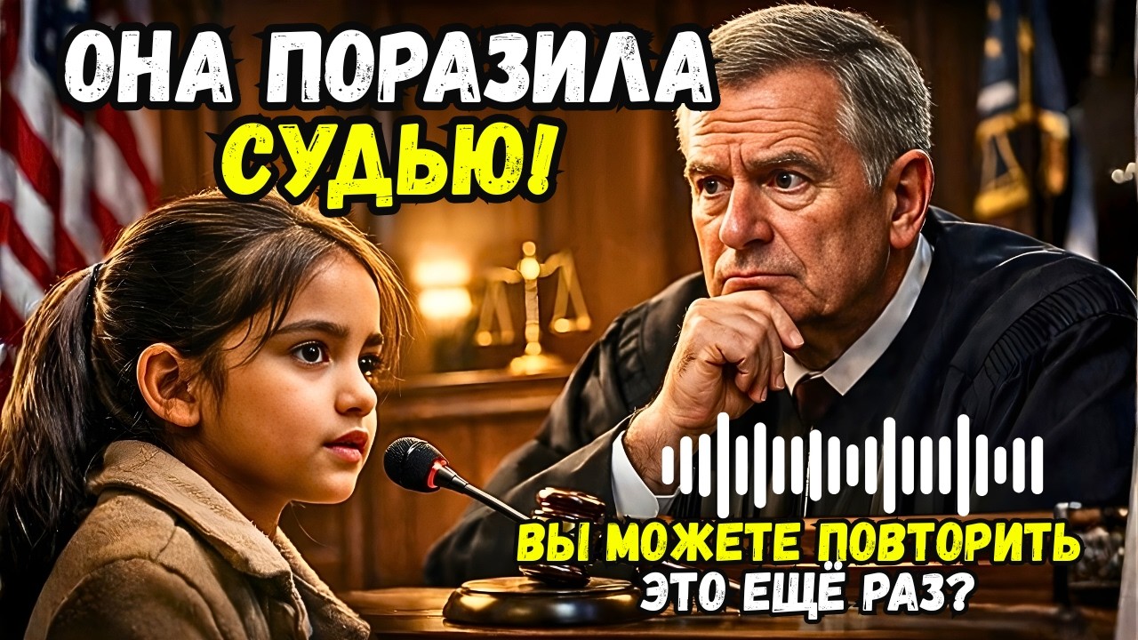 Судья попросил ее говорить медленно… Но она знала больше, чем он