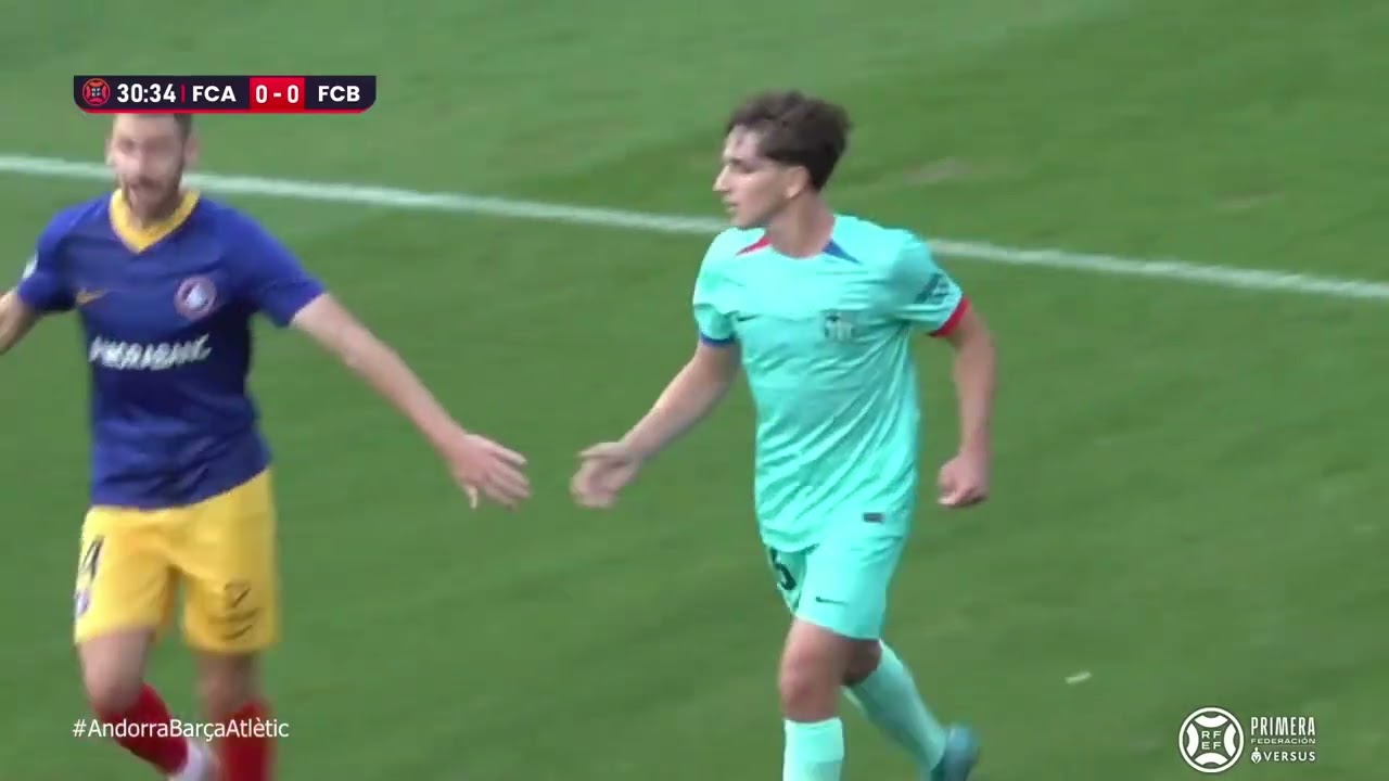 Pedro Rodríguez vs Andorra (Debut Barça Atlètic) - 16 Year-Old