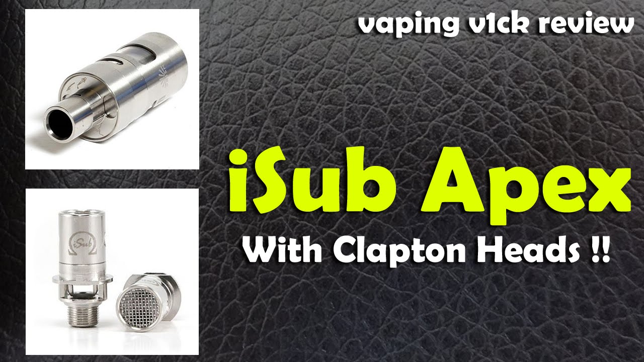 Innokin iSub Apex Tank with Clapton Heads