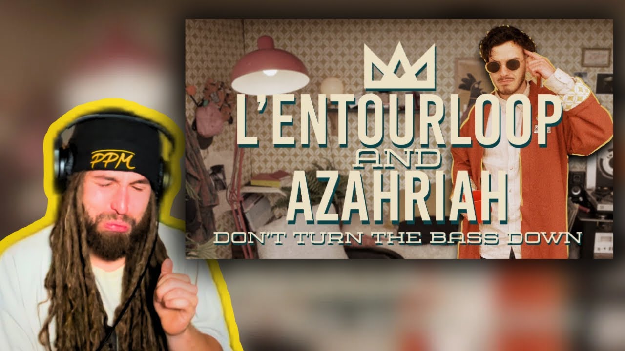 Rapper Reacts to L'ENTOURLOOP & AZAHRIAH - Don't Turn The Bass Down