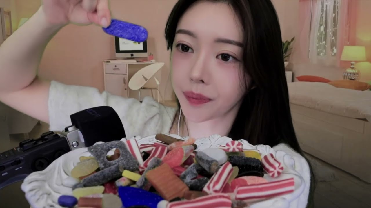 [한국어 ASMR] 스웨디시 젤리 먹어보기