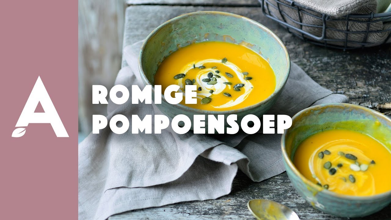 Romige pompoensoep #recept I Een groener thuis! #63 I Angelo Dorny