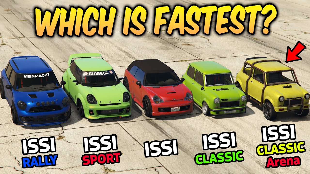 GTA 5 ONLINE - ISSI RALLY VS ISSI SPORT VS ISSI CLASSIC VS ISSI CLASSIC ARENA VS ISSI
