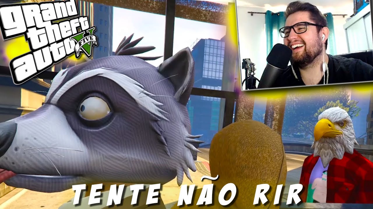TENTE NÃO RIR - Tá todo mundo bonecando - GTA 5 Online