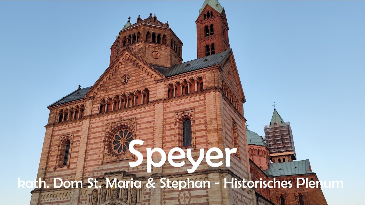 Speyer (D) kath. Dom St. Maria & Stephan - Historisches Plenum