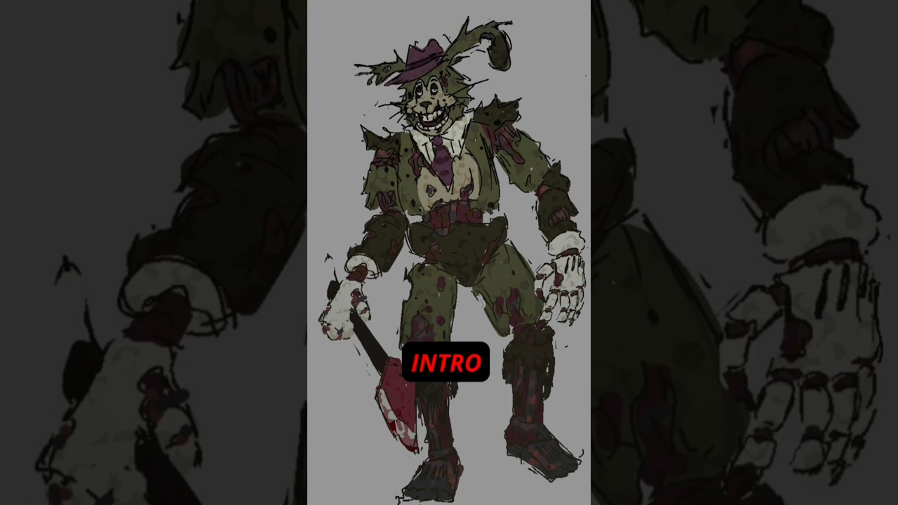 Pillar Chase 2: Springtrap free-copyright redesign (Fan Made.  #pillarchase2 #roblox