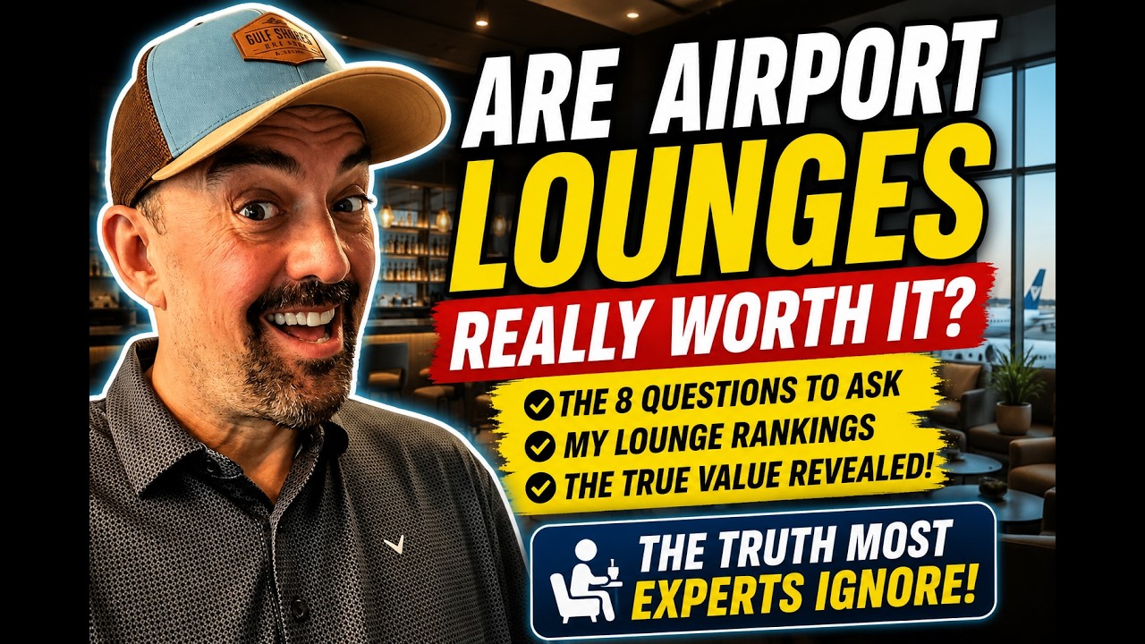 Are Airport Lounges REALLY Worth It? The Truth Most Credit Card Experts Ignore