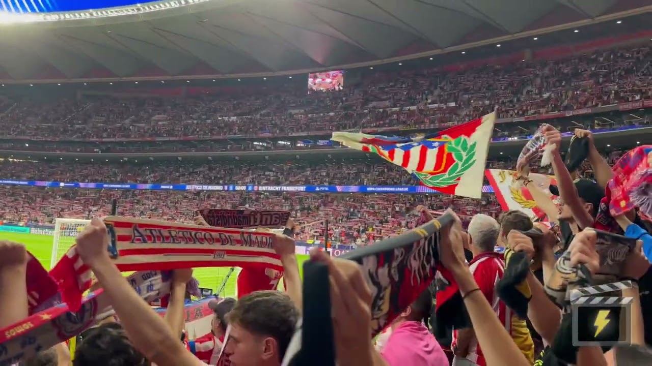Champions League - Atlético Madrid Vs Frankfurt