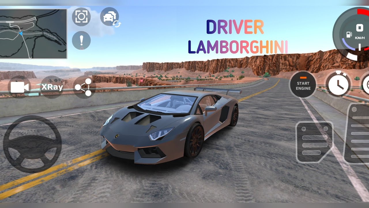 Real Car Driver Game | Lamborghini | Ofline Game | Car Driver | Gaming 