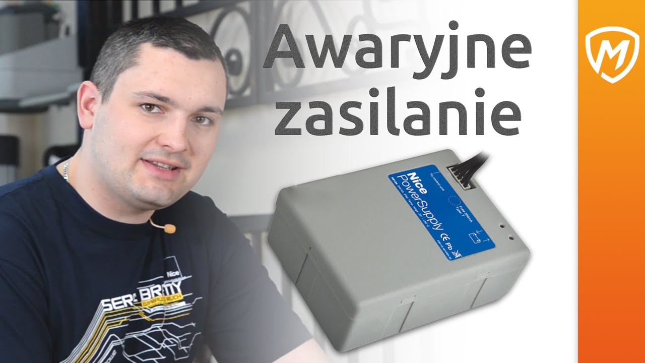 Instalacja modułu awaryjnego zasilania Nice PS124