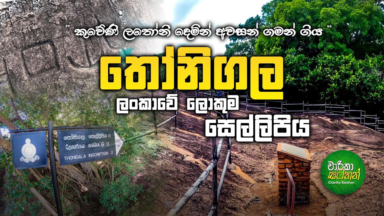 Thonigala Inscriptions at Anamaduwa (තෝනිගල සෙල්ලිපිය – ආනමඩුව)