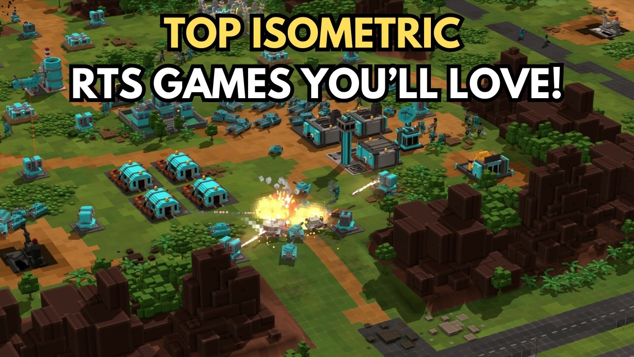 The Best Isometric Real Time Strategy Games of 2025