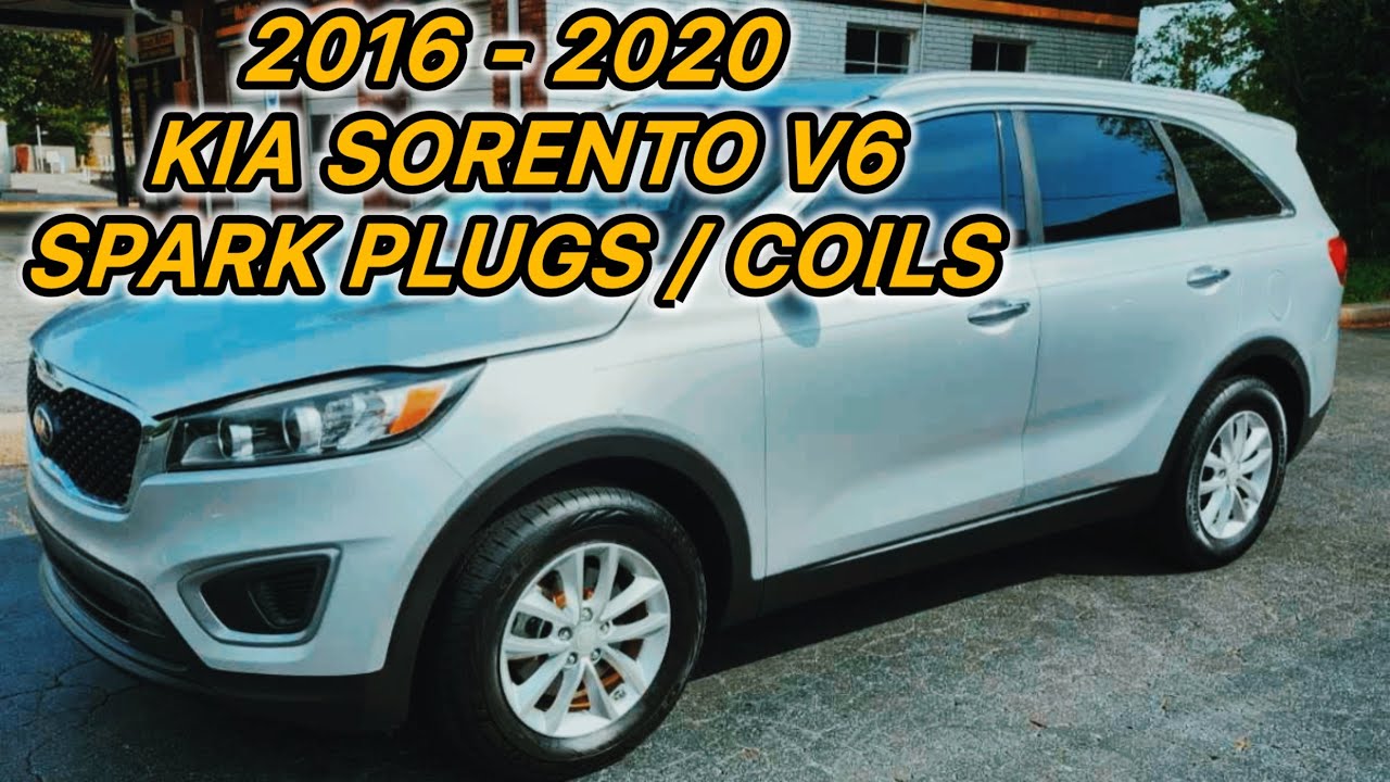 2016 - 2020 Kia Sorento 3.3 V6 Spark Plugs / Coils Replacement